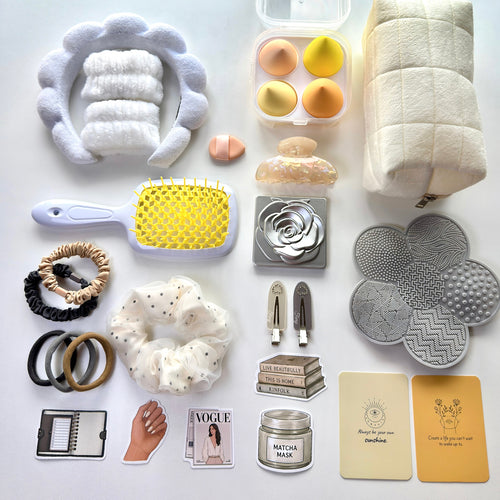 The Self-Care & Beauty Essentials Gift Box🟡🌼🤍