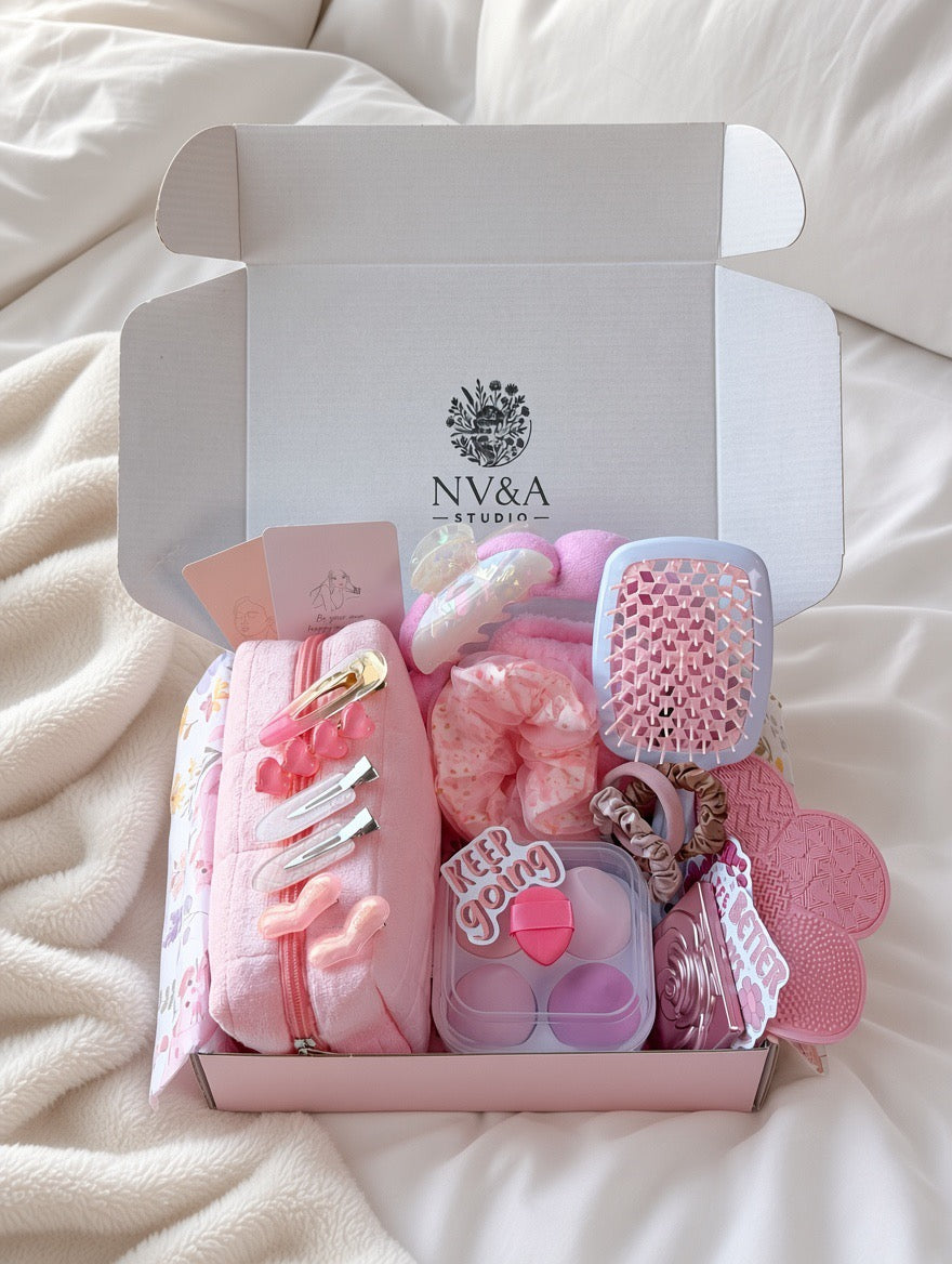 The Ultimate Self-Care & Beauty Essentials Gift Box🎀💖🌸